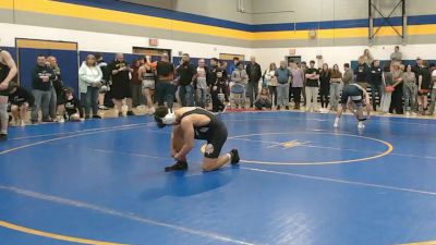 160 lbs Round Of 16 - Dominic Donatelli, Indiana vs Cristian Lowther, Ringgold