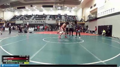 285 lbs Quarterfinal - Anthony Popi, Indiana vs Hosia Smith, Fighting Irish Wrestling Club