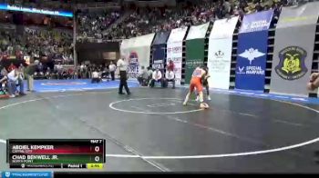 120 Class 3 lbs Cons. Round 3 - Abdiel Kempker, Capital City vs Chad Benwell Jr., North Point