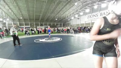 145 lbs Semifinal - Lily Blakesley, Champions Wrestling Club vs Lawsyn Wilcox, Altamont Longhorns