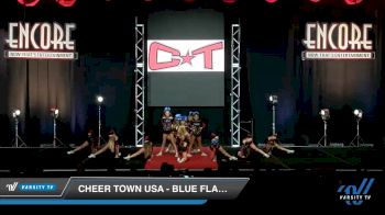 Cheer Town USA - Blue Flames [2019 Youth - D2 - Small 2 Day 2] 2019 Encore Championships Houston D1 D2