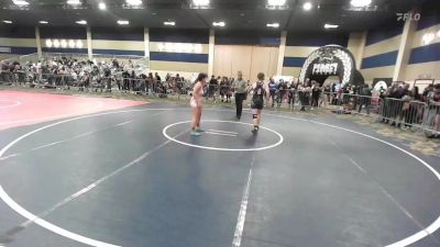 130 lbs Consi Of 32 #1 - Mia Sena, Silverback WC vs Charlotte Devlin, Spring Hills WC