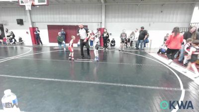 52 lbs Quarterfinal - Haxen Gibson, Wolfpak Wrestling vs Hayes Young, Huskey Wrestling Club