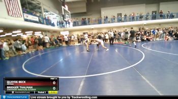 175 lbs 1st Place Match - Bridger Thalman, Sanderson Wrestling Academy vs Quayde Beck, Payson