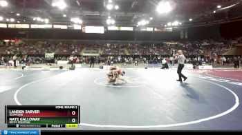 126 lbs Cons. Round 2 - Nate Galloway, Rocky Mountain vs Landen Sarver, Scappoose