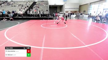 128-H lbs Quarterfinal - Reed Kerstetter, Yale Street vs Brett Balzan, Unattached