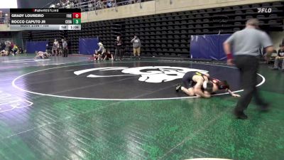 105 lbs Semifinal - Grady Loureiro, Friendsville vs Rocco Caputo Jr, Cedar Grove