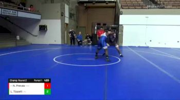 170 lbs Champ. Round 2 - Niko Prevas, Primal Wrestling Club vs Leon Tippett, California