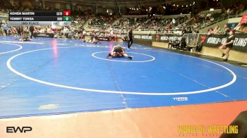 100 lbs 2nd Place - Kohen Martin, Catoosa Youth Wrestling vs Tommy Tonga, Siouxland Wrestling Academy