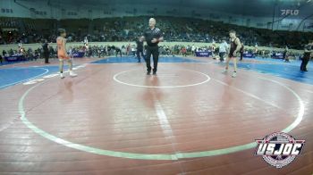 80 lbs Consi Of 8 #1 - Landon Goodgion, F-5 Grappling vs Jaegar RomanNose, Prodigy Elite Wrestling