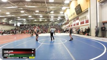 144 lbs Champ. Round 1 - Zane Judd, Blue Ridge vs Luke Smith, Show Low