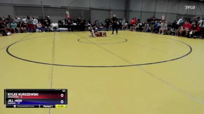 125 lbs Placement Matches (8 Team) - Kylee Kurszewski, Wisconsin vs Jill High, Kansas