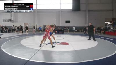 157 lbs Quarters - Joshua Ushman, Red Cobra Wrestling Academy vs Remington Skic