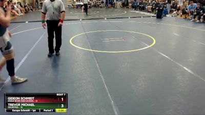 160 lbs Round 2: 1:30pm Fri. - Trevor Michael, Soldotna vs Gideon Schmidt, Eagle River High School