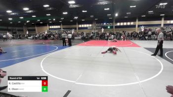 102 lbs Round Of 64 - Raymond Castillo, Bay Area Dragons vs Easton Olson, Sanderson Wr Acd