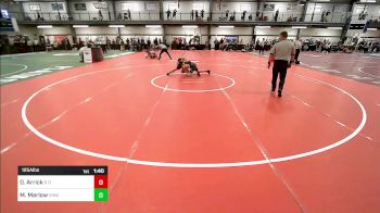 125A lbs Quarterfinal - Dillon Arrick, K D Trained / West Point R T C vs Matthew Marlow, Vhw