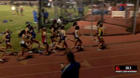 Women's 1500m Invitational, Heat 1
