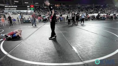 43 lbs Consi Of 8 #2 - Declan Wilson, Raw Wrestling Club vs Rhett Hopper, Piedmont