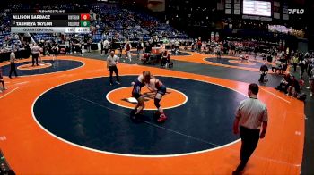 145 lbs Quarterfinal - Tashieya Taylor, Collinsville vs Allison Garbacz, South Elgin