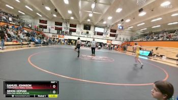 105-110 lbs Quarterfinal - Simon Homan, Worland Middle School vs Samuel Johnson, Thermopolis Middle School