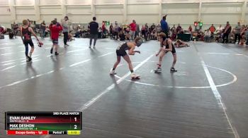 56 lbs Finals (8 Team) - Max Deshon, Neighborhood WC vs Evan Ganley, South Hills