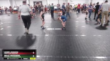 75 lbs Semifinal - Asher Johnson, Legacy Elite Wrestling vs Bryce Whitesides, Summerville Takedown Club