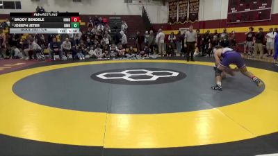 175 lbs Quarterfinal - Brody Sendele, Hononegah vs Joseph Jeter, Edmond North