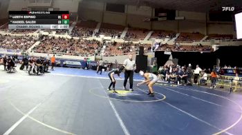 100-D2 Champ. Round 1 - Lizeth Espino, Willcox High School vs Hadeel Saleh, Coronado High School