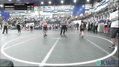 78 lbs Rr Rnd 1 - Jaycee Cervantes, F-5 Grappling vs Gabriella Alba, Cowboy Wrestling Club