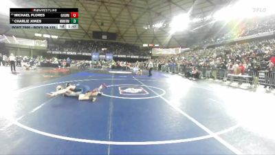 Boys 2A 120 lbs Quarterfinal - Michael Flores, Grandview vs Charlie Jones, Mark Morris