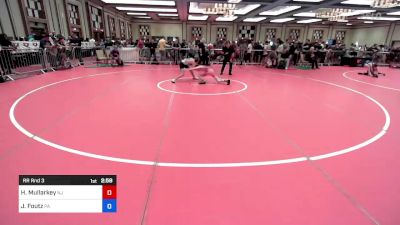 100 lbs Rr Rnd 3 - Hunter Mullarkey, Nj vs Jason Foutz, Pa