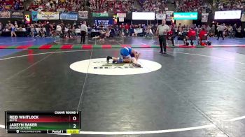 AA - 132 lbs Champ. Round 1 - Reid Whitlock, Butte vs Jaxsyn Baker, Billings Skyview