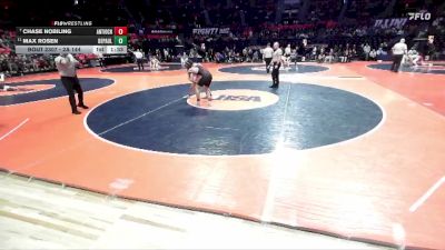 2A 144 lbs Cons. Round 3 - Chase Nobiling, Antioch vs Max Rosen, Chicago (DePaul College Prep)