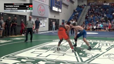 165 lbs Semifinal - Logan Fowler, Air Force vs Matthew Olguin, Oregon State
