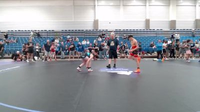 109 lbs Champ. Round 2 - Luke Merchant, Contenders Wrestling Academy vs Heather Crull, Northeastern