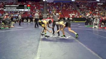 2A-150 lbs Cons. Round 4 - Jayden Harter, Atlantic vs Croix Gudenkauf, West Delaware, Manchester
