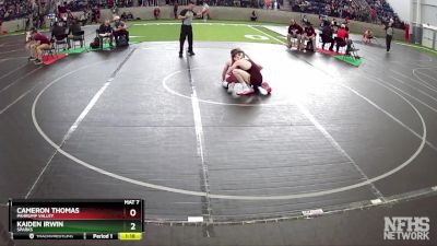 120 lbs Quarterfinal - Kaiden Irwin, Sparks vs Cameron Thomas, Pahrump Valley