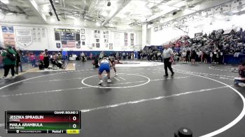 155 lbs Champ. Round 2 - Maila Arambula, San Marino vs Jeszika Spraglin, Cypress