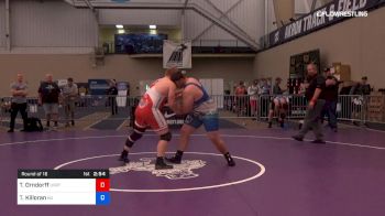 130 kg Round Of 16 - Tate Orndorff, Utah Valley RTC vs Thomas Killoran, Golden Bear Wrestling Club