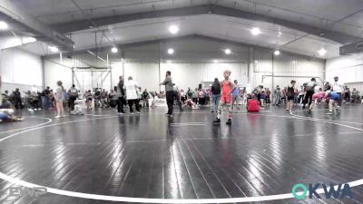 67 lbs Semifinal - Knox Perkins, Tahlequah Wrestling Club vs Eli Zarnke, Hilldale Youth Wrestling Club