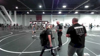 144 lbs Quarterfinal - Gunner Barron, BlackCat WC vs Nathan Perez, Team Thunder