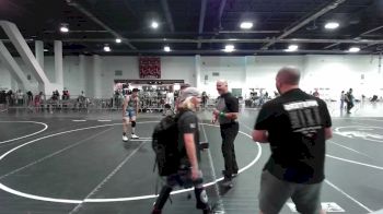 144 lbs Quarterfinal - Gunner Barron, BlackCat WC vs Nathan Perez, Team Thunder