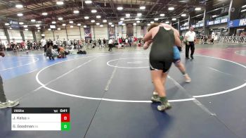 285 lbs Consi Of 4 - JT Kelso, IA vs Grant Goodman, GA