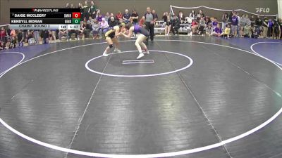 140 lbs Champ. Round 2 - Kendyll Moran, Bend vs Saige McCleery, Sumner