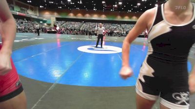 110 lbs Consi Of 16 #2 - Livia Meeds, Bear River vs Maisey Blaser, Wasatch