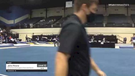 John Pirone - Floor, Gymkhana Gymnastics Club and Dance Studio - 2021 USA Gymnastics Development Program National Championships