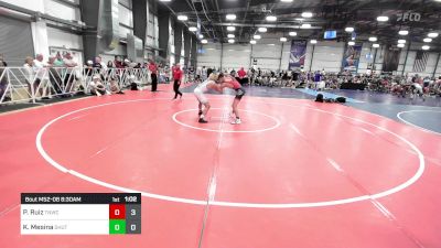 113 lbs Round Of 32 - Paul Ruiz, Team Nauman Silver Fox vs Kellen Mesina, TS Wrestling Prep