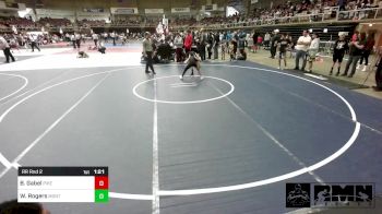 66 lbs Rr Rnd 2 - Brody Gabel, Pikes Peak Warriors vs William Rogers, Montrose Elite Wrestling