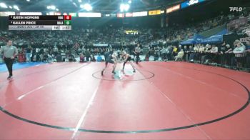 3A 98 lbs Semifinal - Justin Hopkins, Priest River vs Kallen Price, Malad