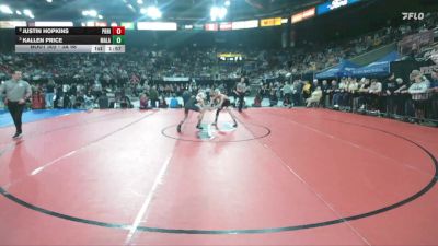 3A 98 lbs Semifinal - Justin Hopkins, Priest River vs Kallen Price, Malad